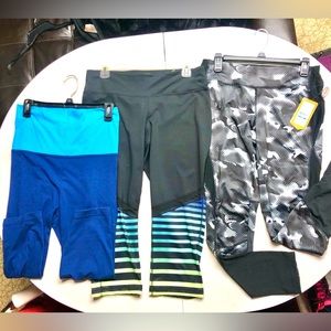 Lot of 3 Yoga Pants